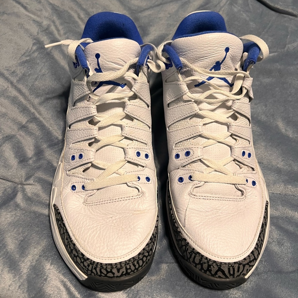 Nike Blue and White Sports Shoes